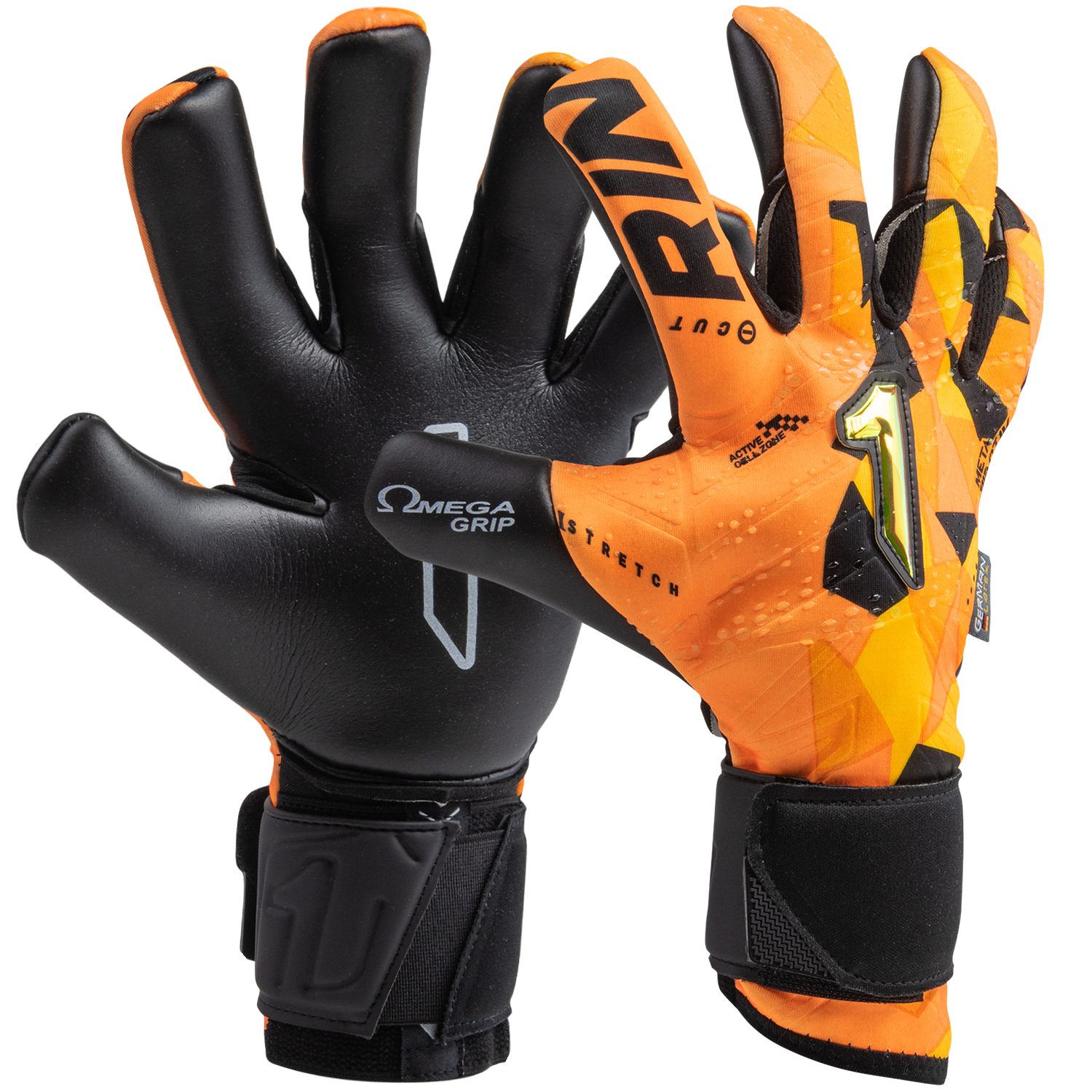 Rinat Egotiko ALPHA Espinas Elementales (Protección de Dedos) Guantes de Portero