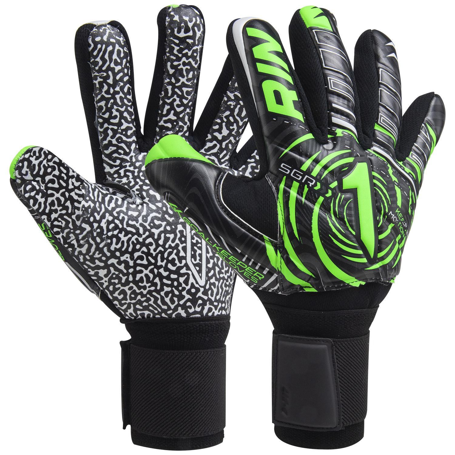 Rinat Vortex SGR (Sticky Palm) Spines (Finger-Protection) Goalkeeper Gloves
