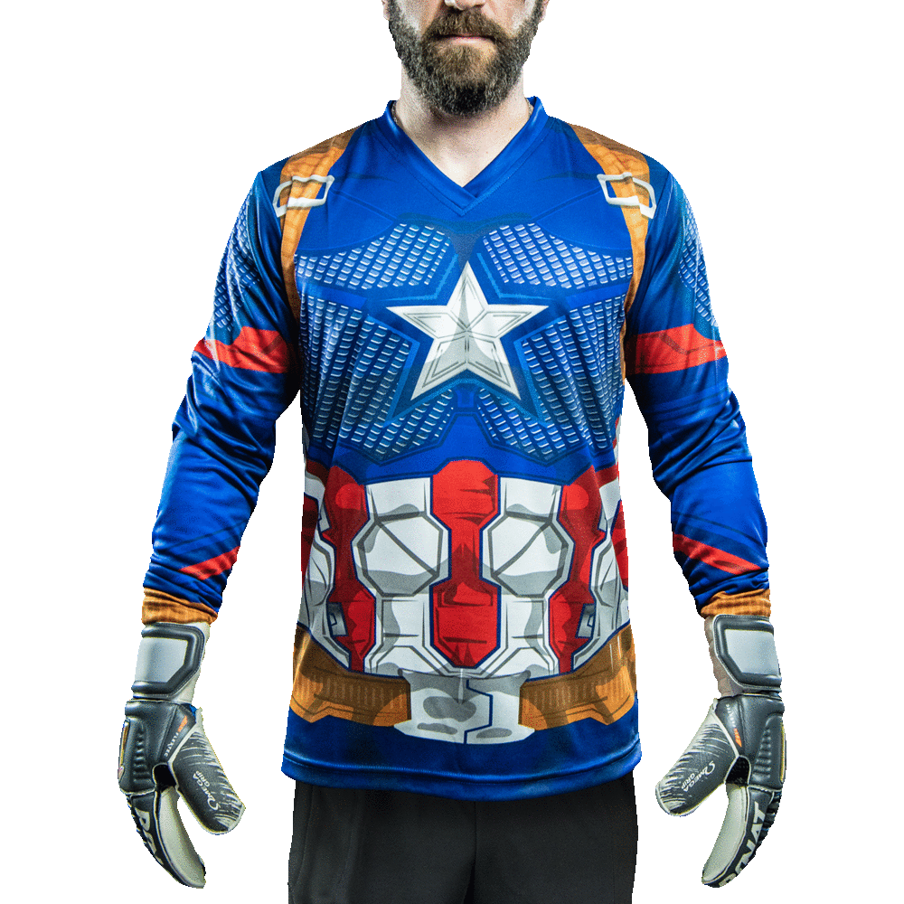 El Captain II Soccer Goalkeeper Jersey Number Included