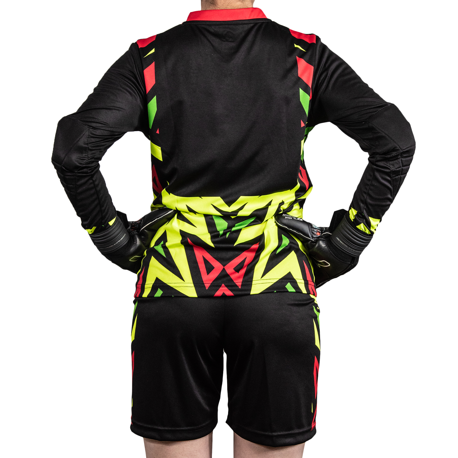 Brody III LS Long-Sleeve Goalkeeper Kit (Jersey+Short+Socks) Number Included