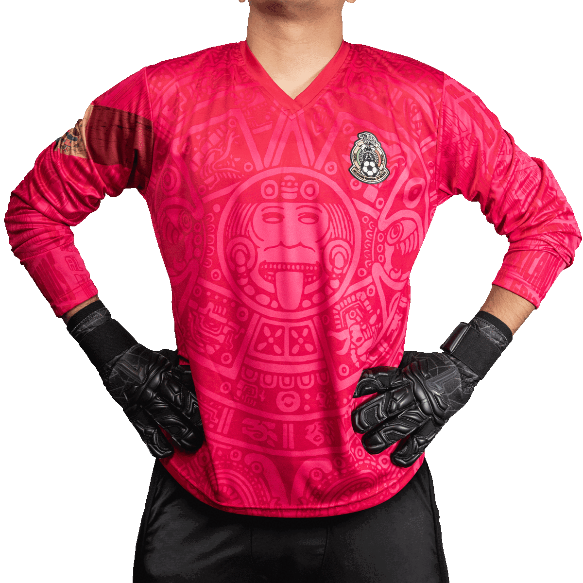 Mexico 98 Pink Goalkeeper Jersey Number Included