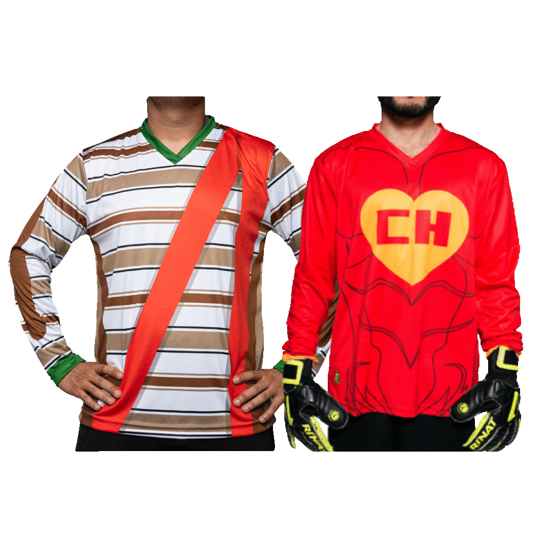 El Chavo & El Chapulin Soccer Goalkeeper Jersey Number Included