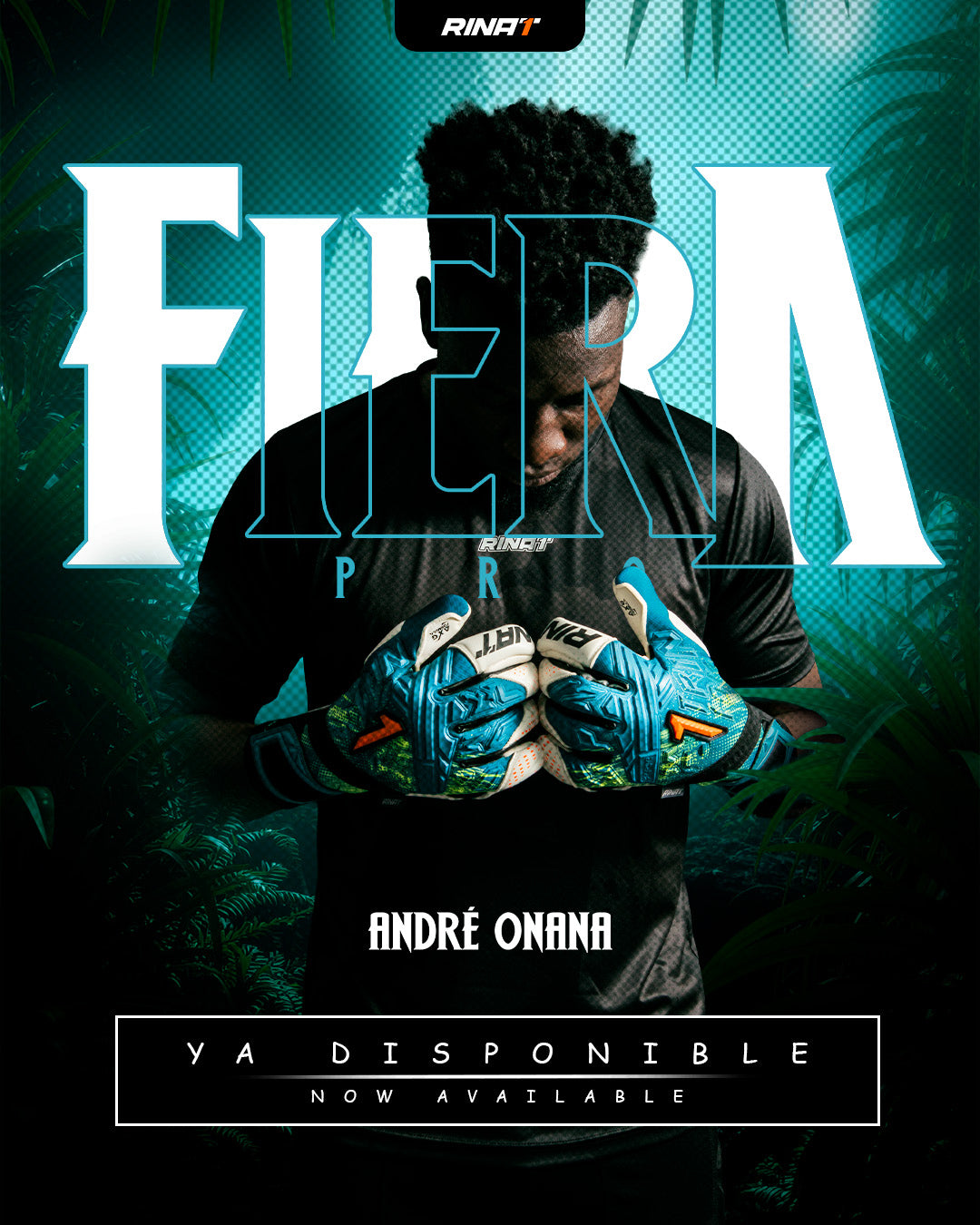 Rinat Fiera 🦁 TR Pro Goalkeeper Glove 🧤 Traxion Palm