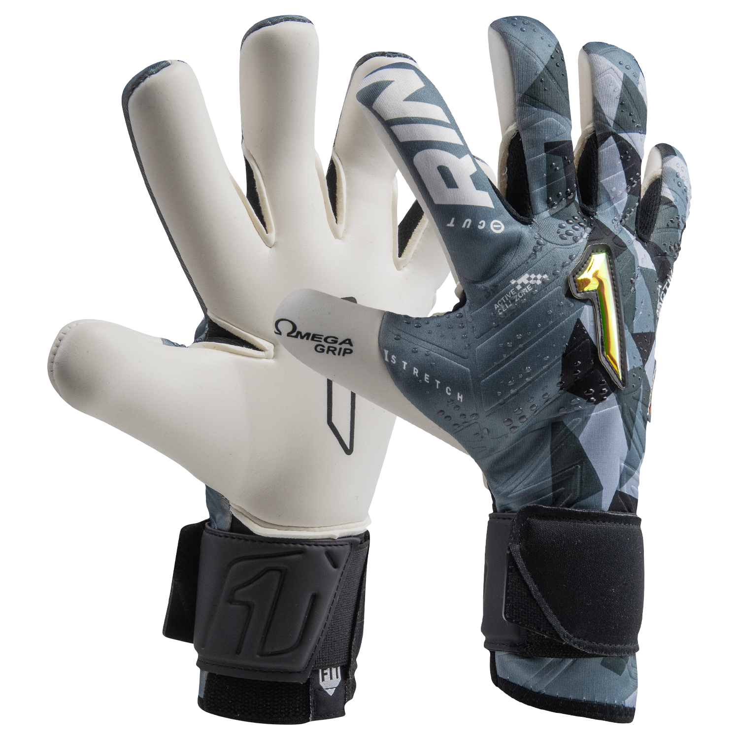 Rinat Egotiko ALPHA Espinas Elementales (Protección de Dedos) Guantes de Portero
