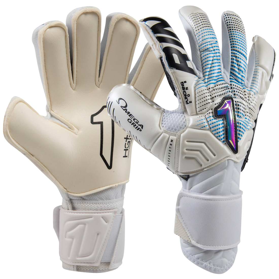 Rinat Egotiko Stellar Spines-Turf Goalkeeper Glove - Finger Protection, HG+ Latex Palm