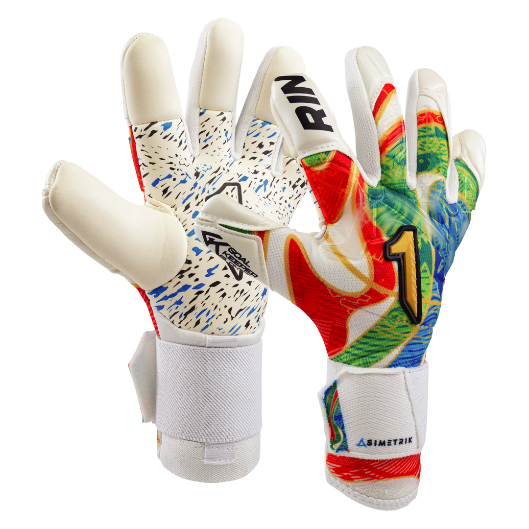 Rinat Asimetrik Aero Prime Goalkeeper Glove 🇩🇪German Omega-Grip & HGP+ Turf Palm
