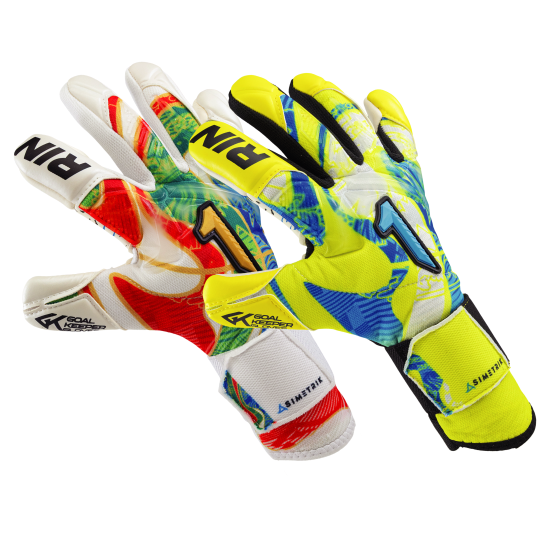 Rinat Asimetrik Aero Prime Goalkeeper Glove 🇩🇪German Omega-Grip & HGP+ Turf Palm
