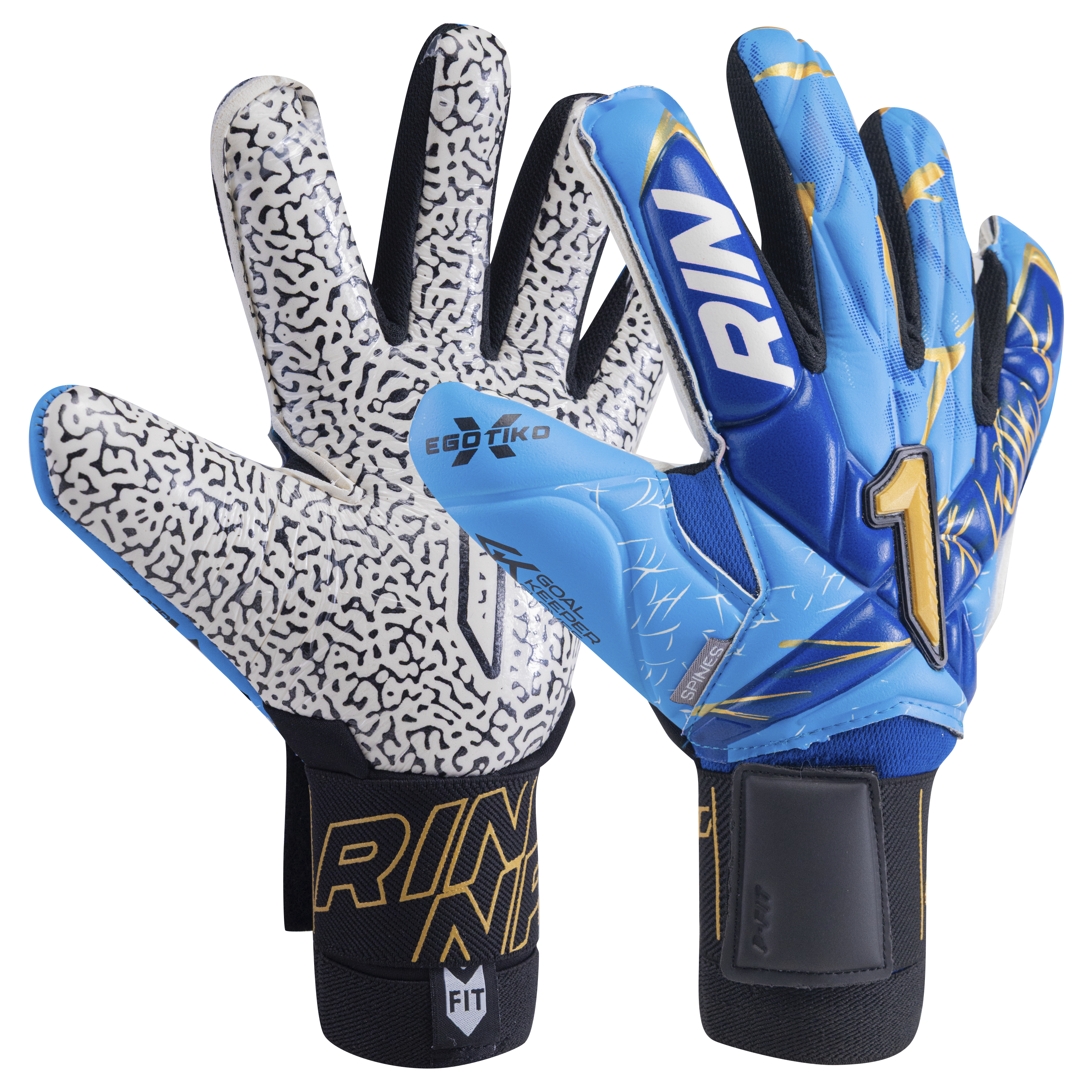 Rinat Egotiko X Prime Spines (Finger Protection) Goalkeeper Glove ***Ships March 13***