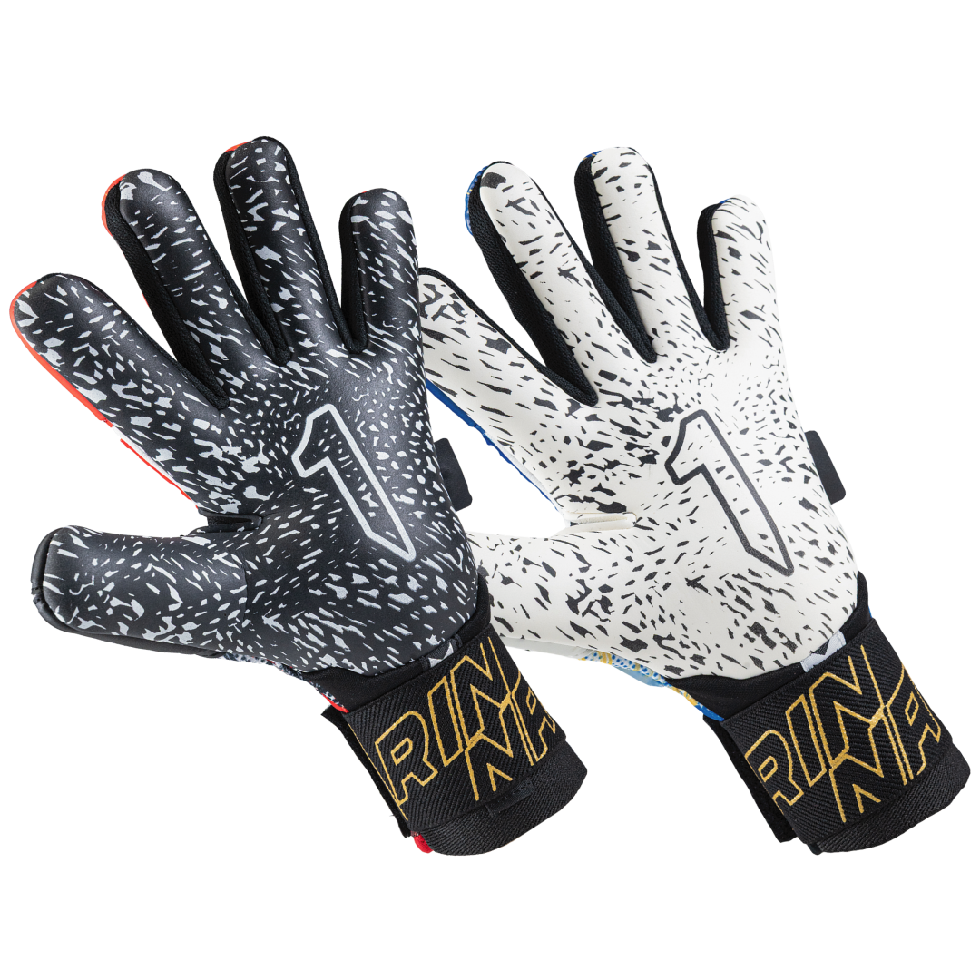 Rinat Fiera 🦁 Prime Spines (Finger Protection) Goalkeeper Glove 🧤HG+ Turf Palm