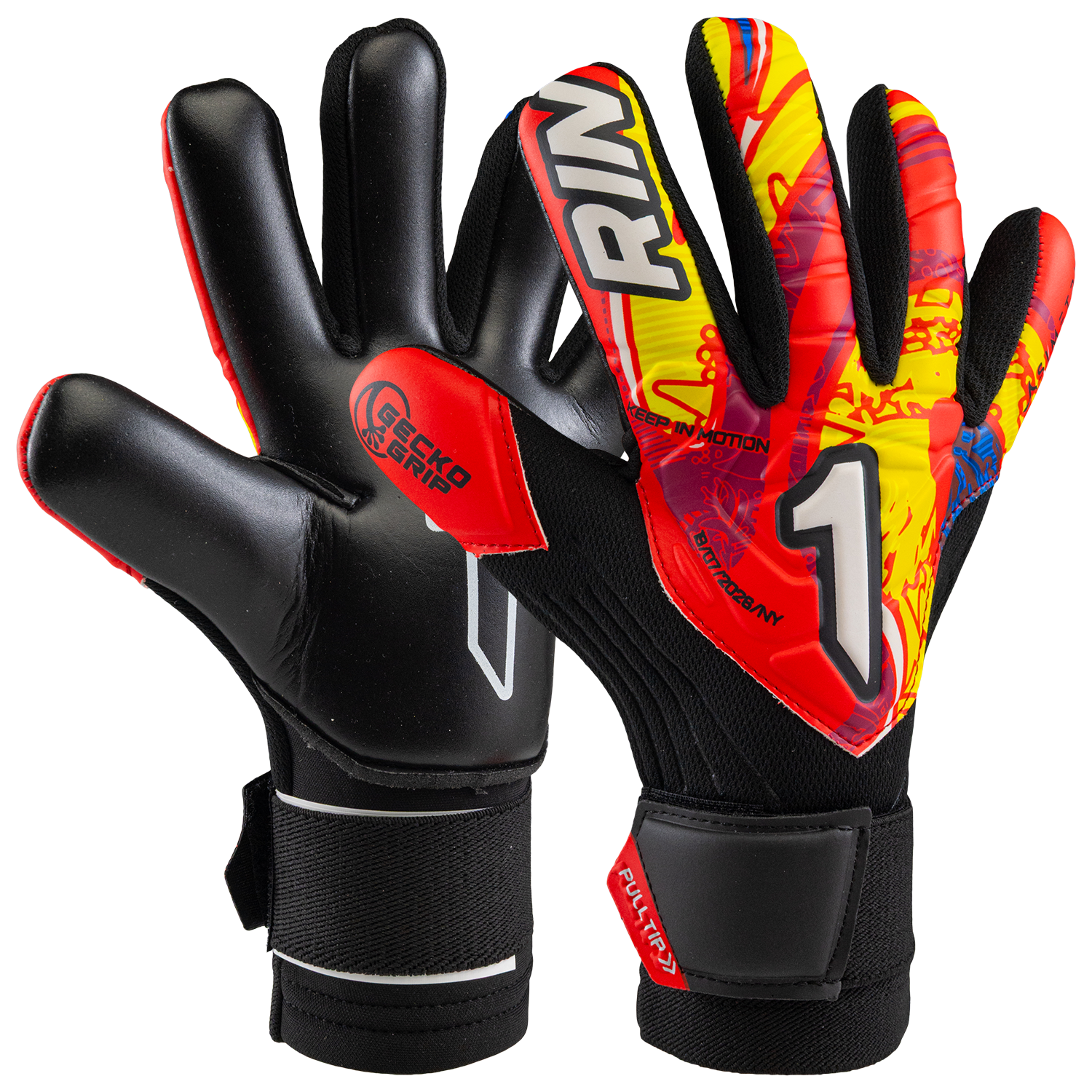 Rinat Asimetrik 🏆 Turf-Training Goalkeeper Glove 🐸Durable Gecko-Grip Palm 🆕 🔴
