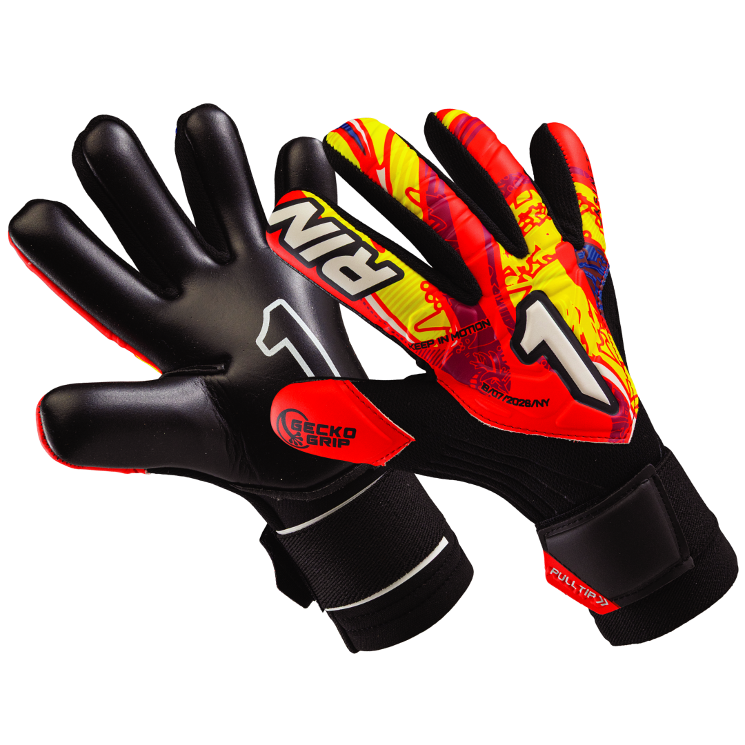 Rinat Asimetrik 🏆 Turf-Training Goalkeeper Glove 🐸Durable Gecko-Grip Palm 🆕 🔴
