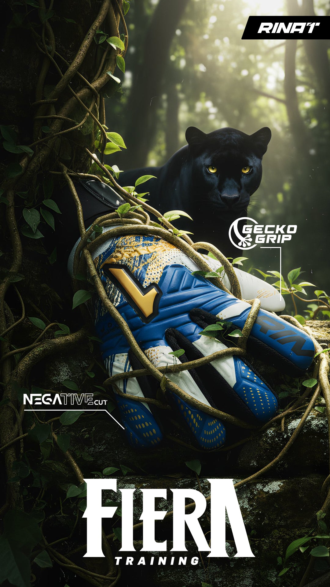 Rinat Fiera Turf-Training Goalkeeper Glove New!