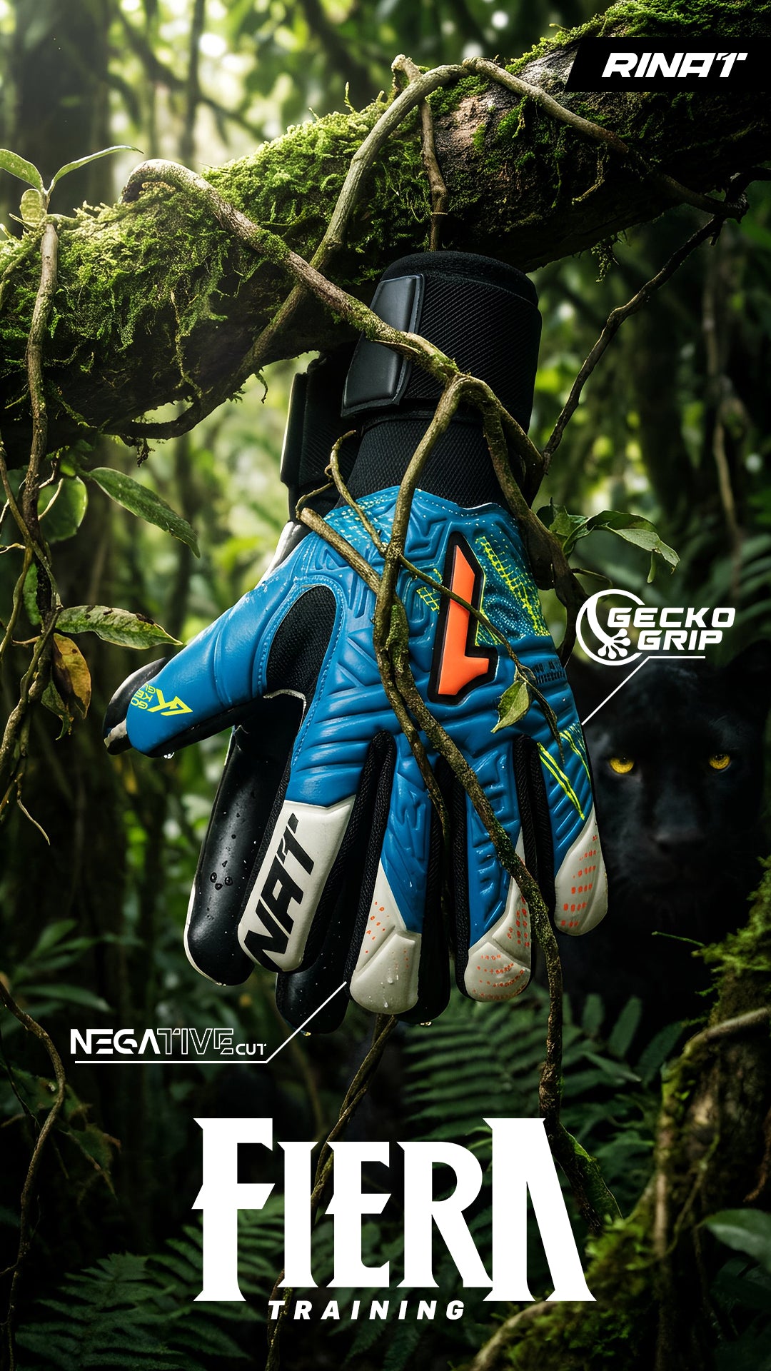 Rinat Fiera Turf-Training Goalkeeper Glove New!