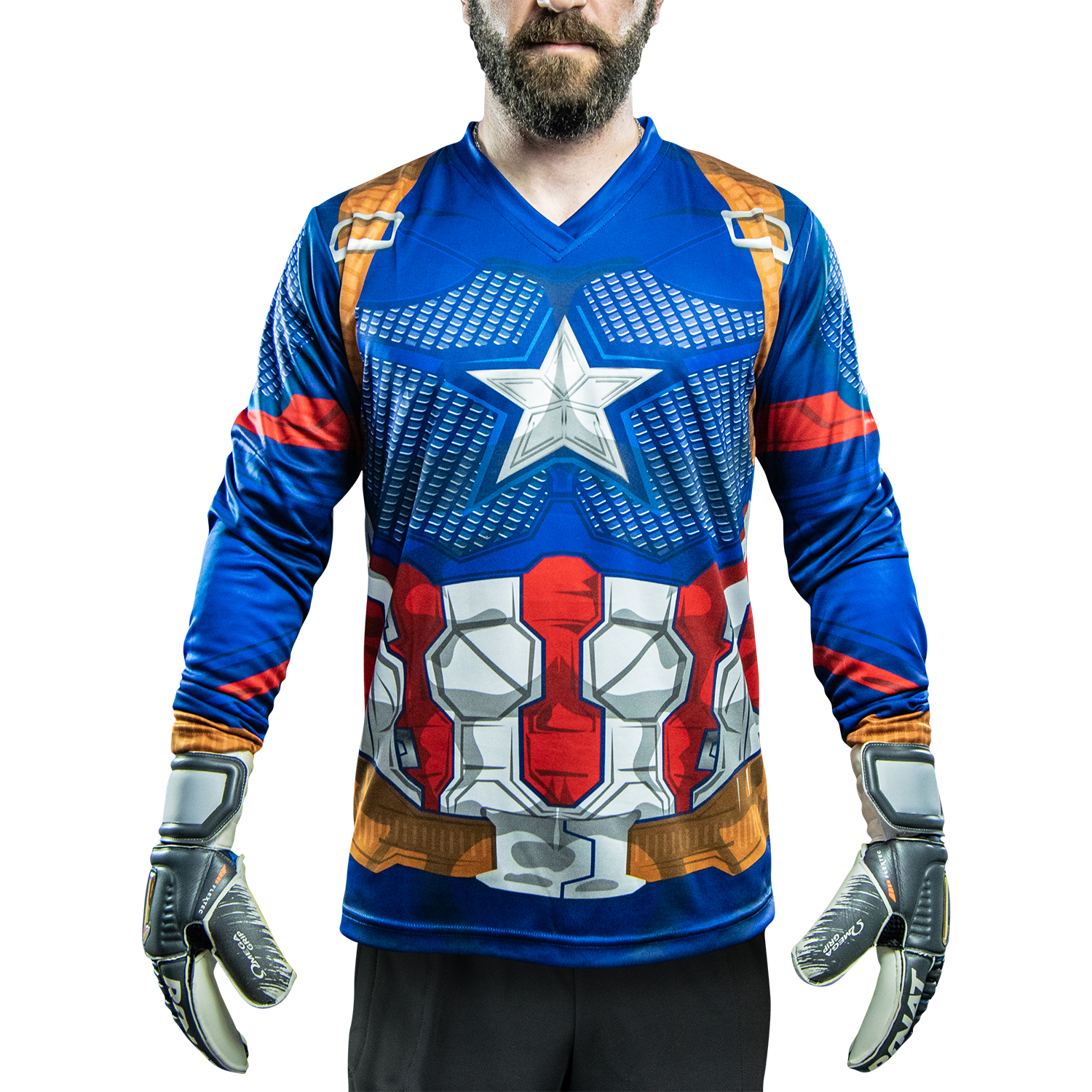 El Captain II Soccer Goalkeeper Jersey Number Included