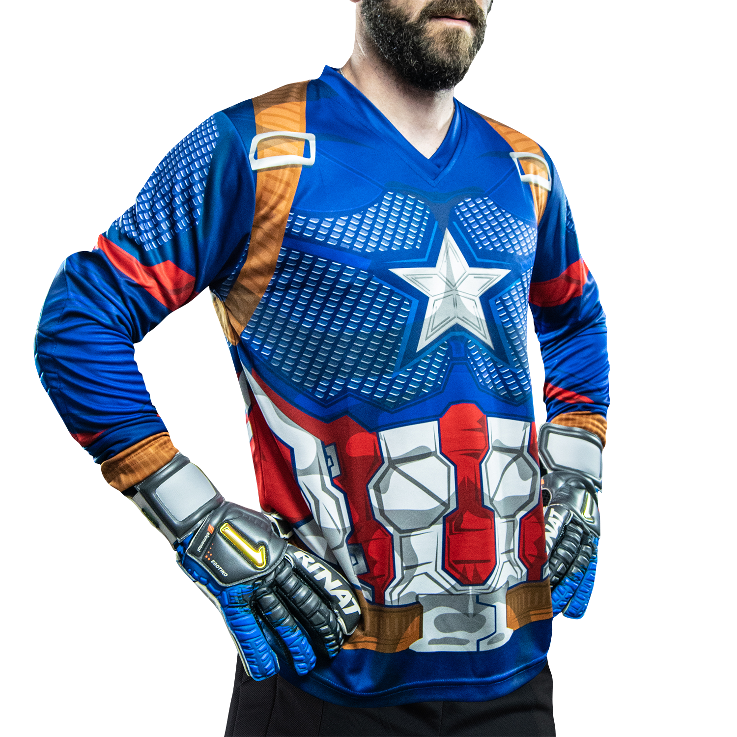 El Captain II Soccer Goalkeeper Jersey Number Included