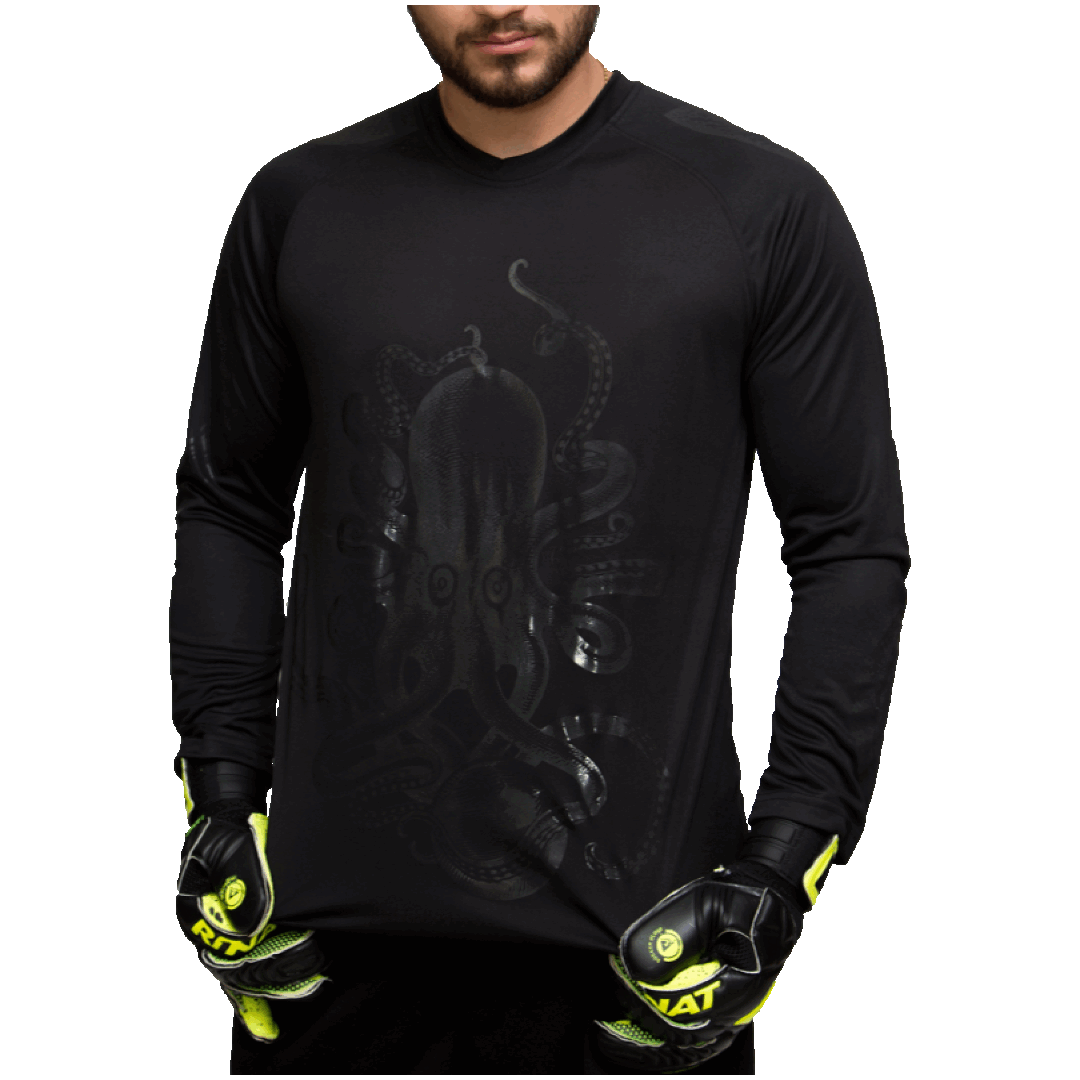 Kraken-Dark Goalkeeper Jersey Number included