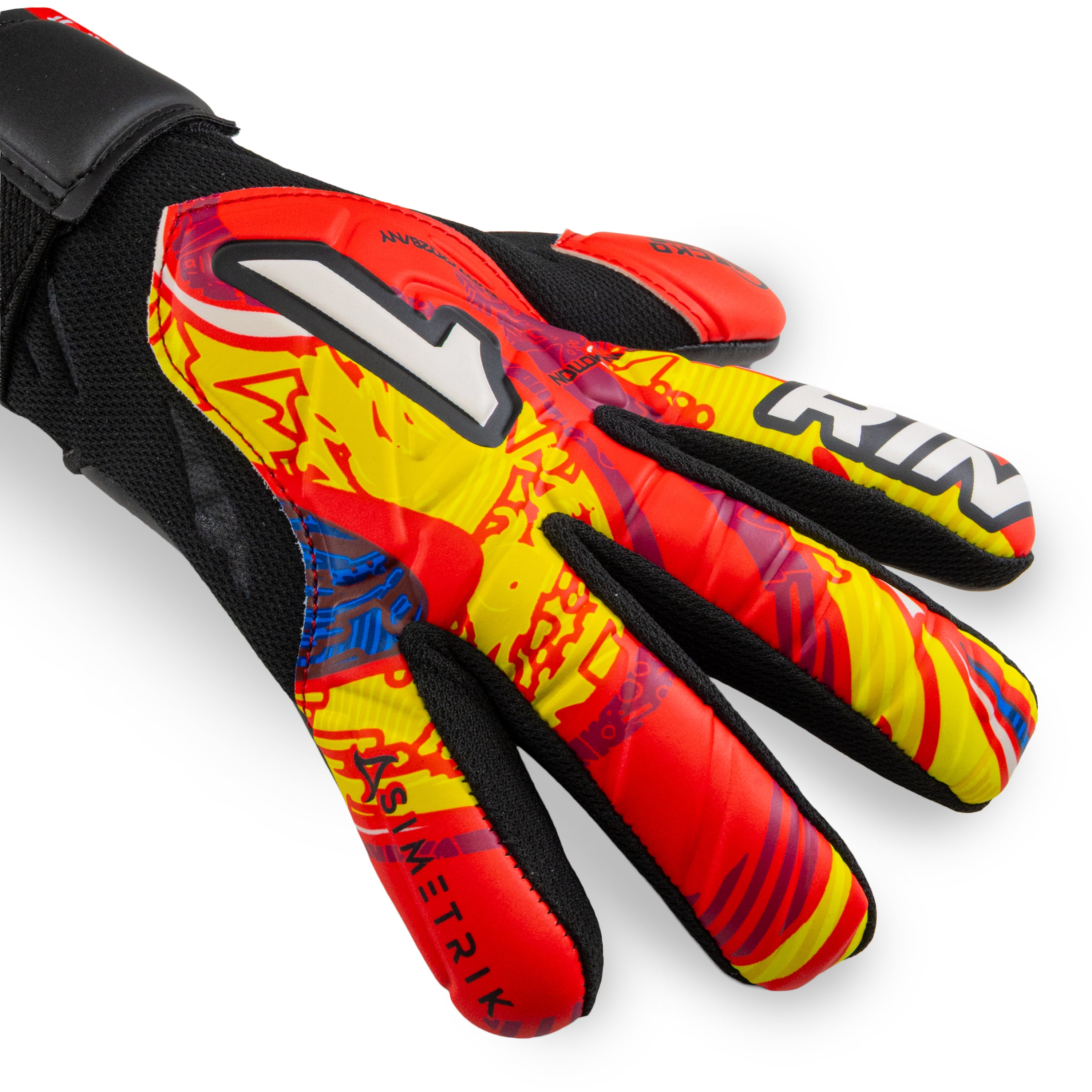 Rinat Asimetrik 🏆 Turf-Training Goalkeeper Glove 🐸Durable Gecko-Grip Palm 🆕 🔴