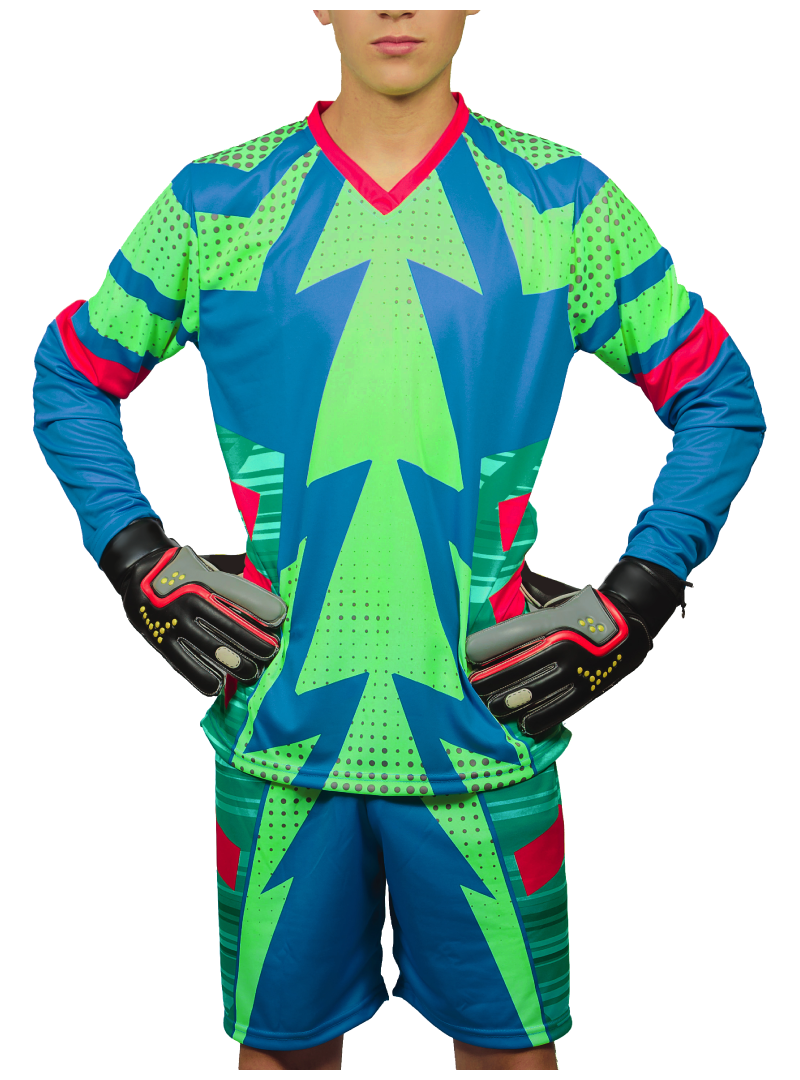 Brody II (Jorge Campos) Goalkeeper Kit (Jersey+Short+Socks) Number Included