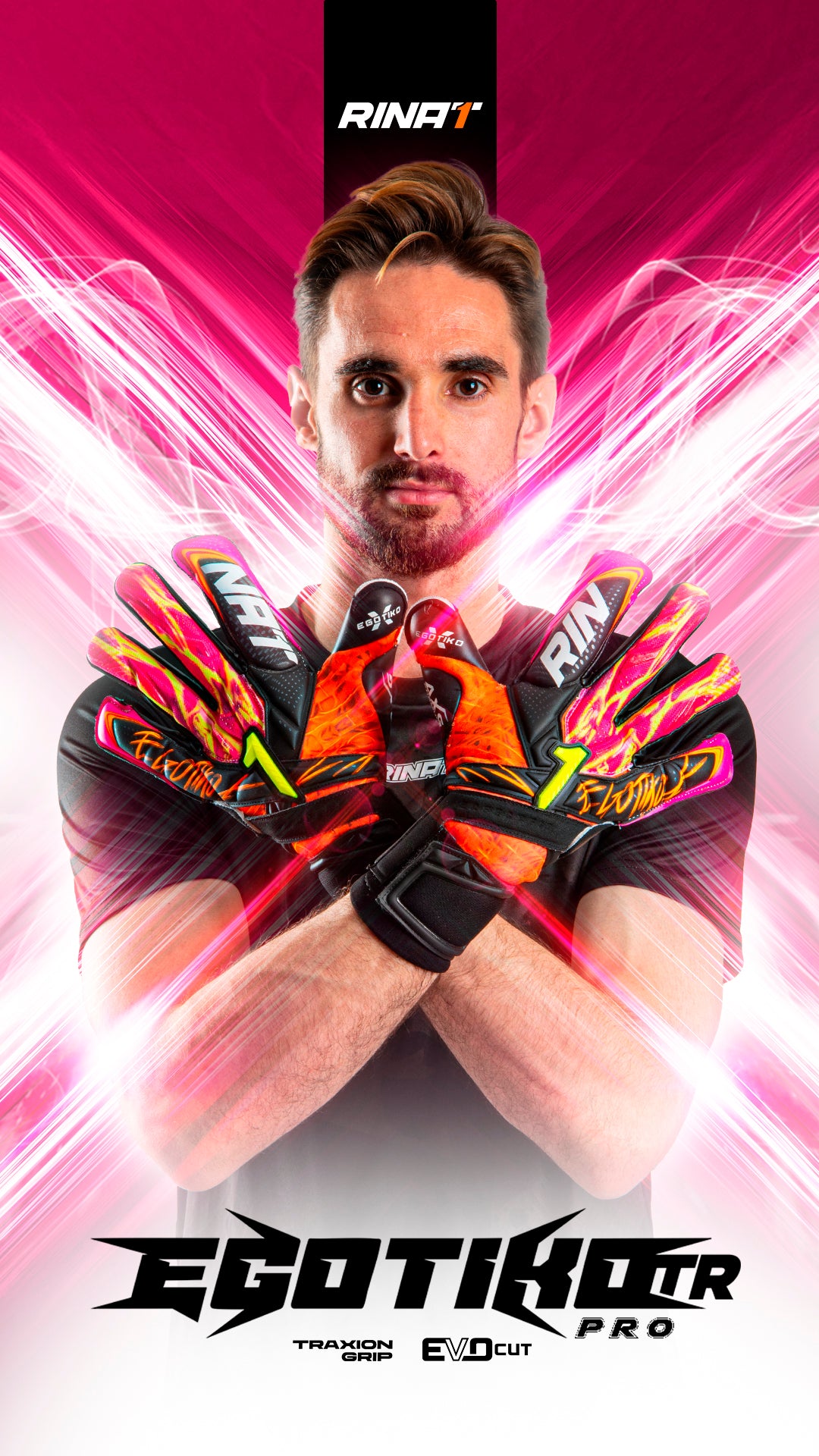 Guante de portero profesional Rinat Aries