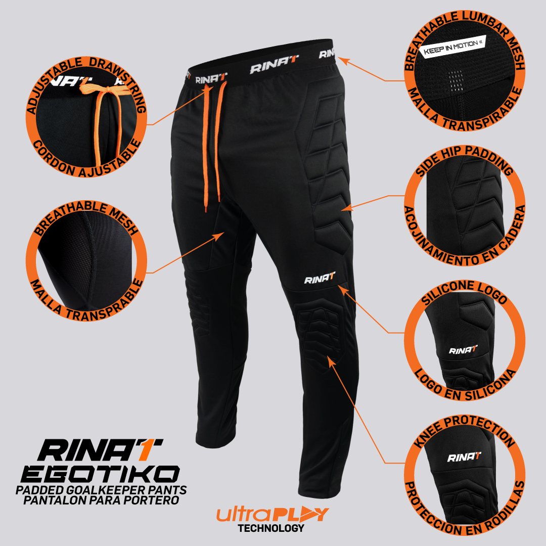 Rinat Egotiko Soccer Padded Goalkeeper Pants