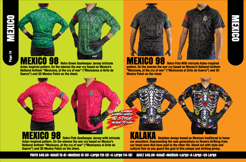 Kalaka Goalkeeper Jersey Free Number Number Included