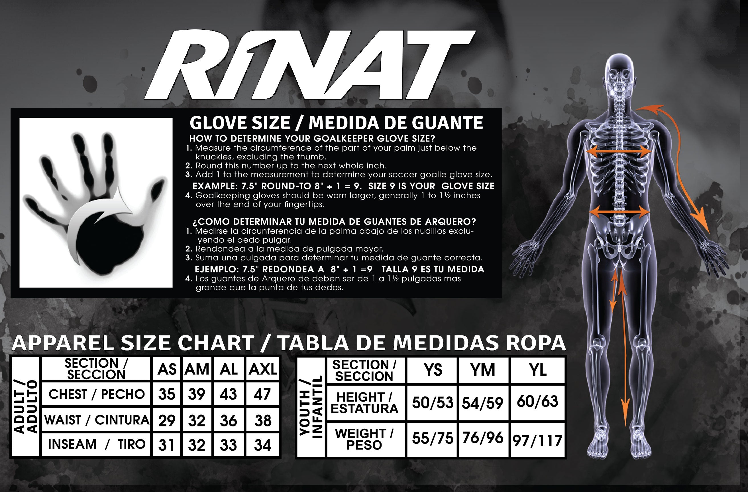 Rinat Kratos SGR (Sticky Palm) Goalkeeper Glove