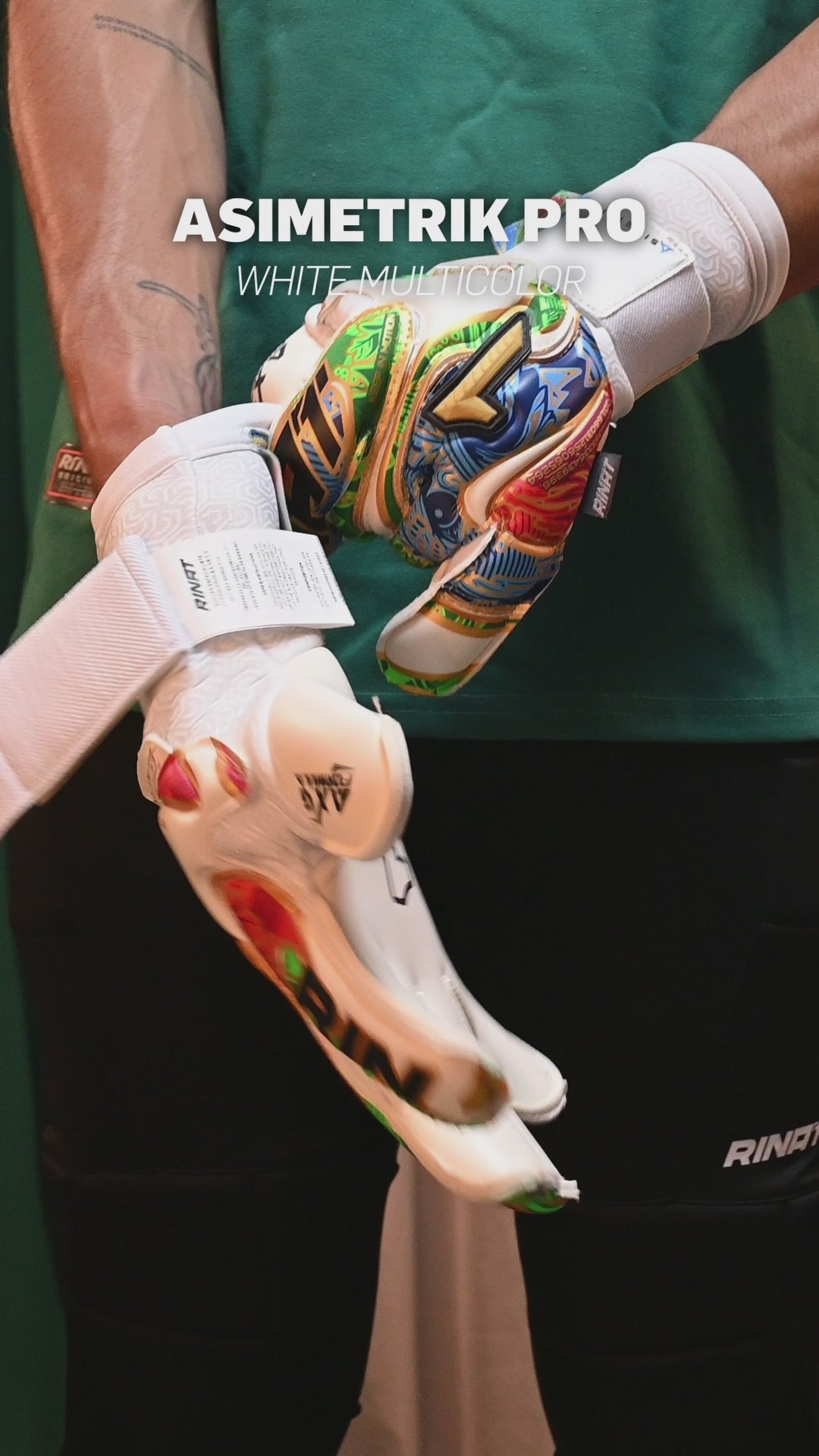 Rinat Asimetrik PRO Copa Mundial Edition 🇩🇪German AXG Latex, Hyper-Cut, Extended Palm