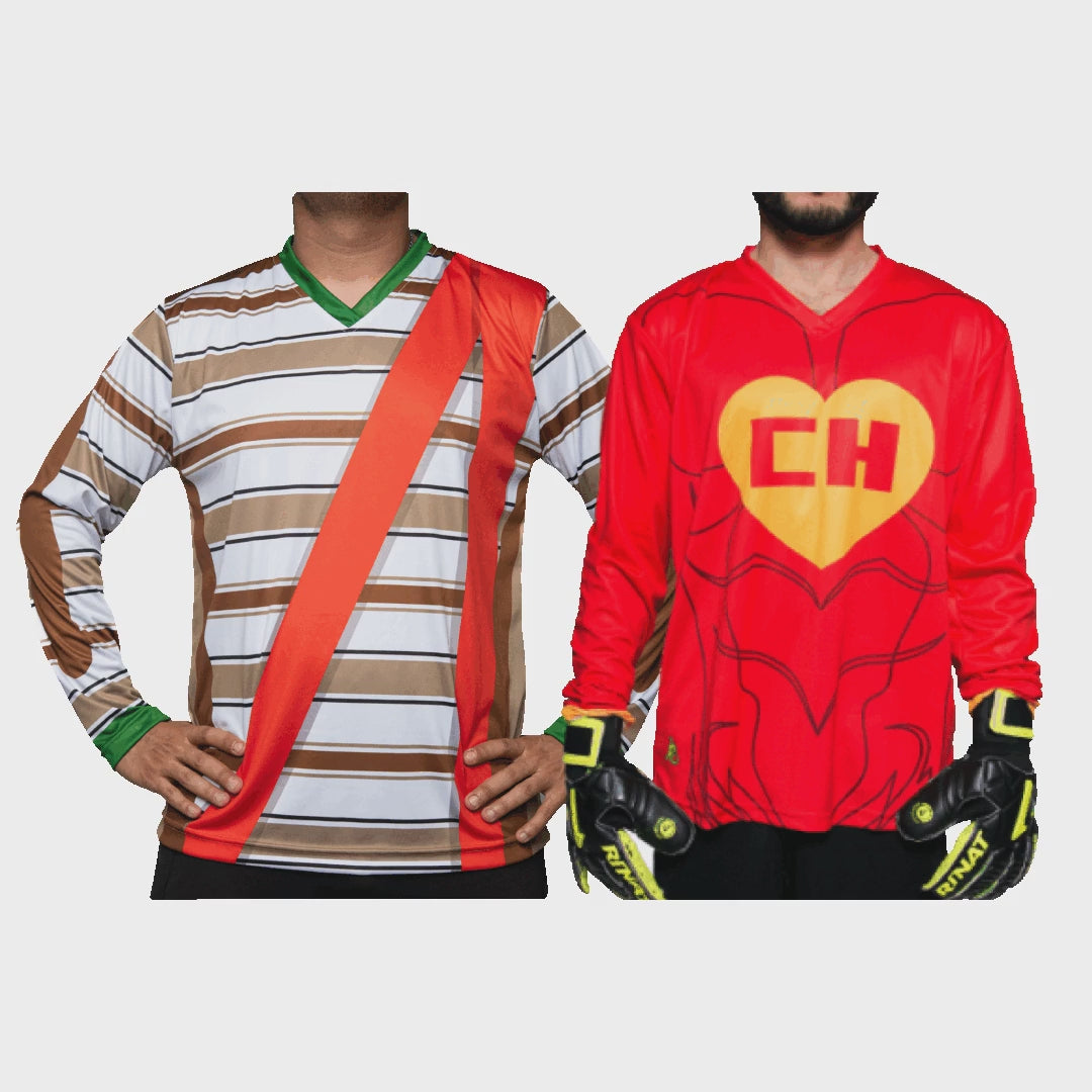 El Chavo & El Chapulin Soccer Goalkeeper Jersey Number Included
