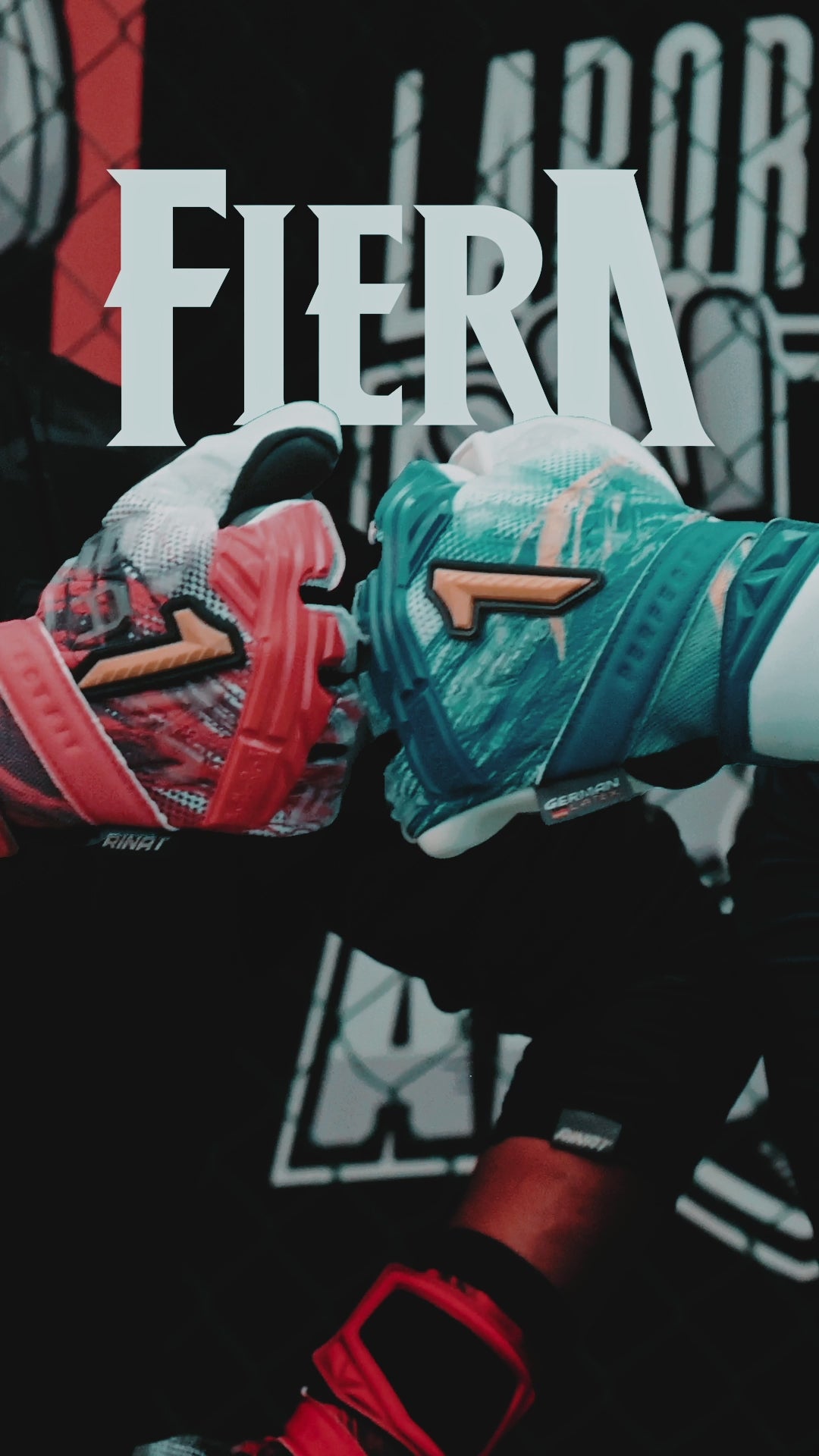 Rinat Fiera 🦁 TR Pro Goalkeeper Glove 🧤 Traxion Palm
