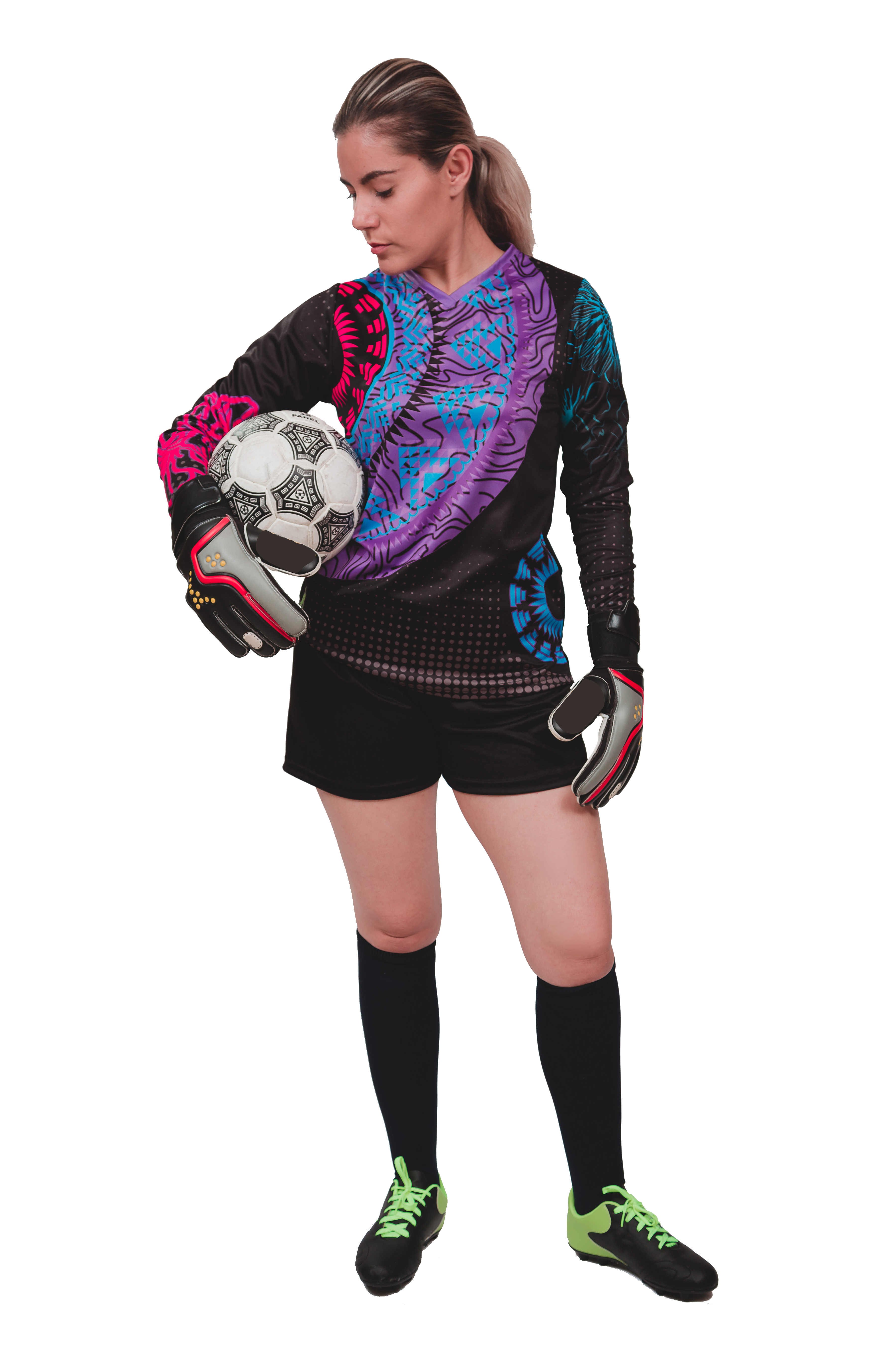 Alexa Girls/Women Goalkeeper Jersey
