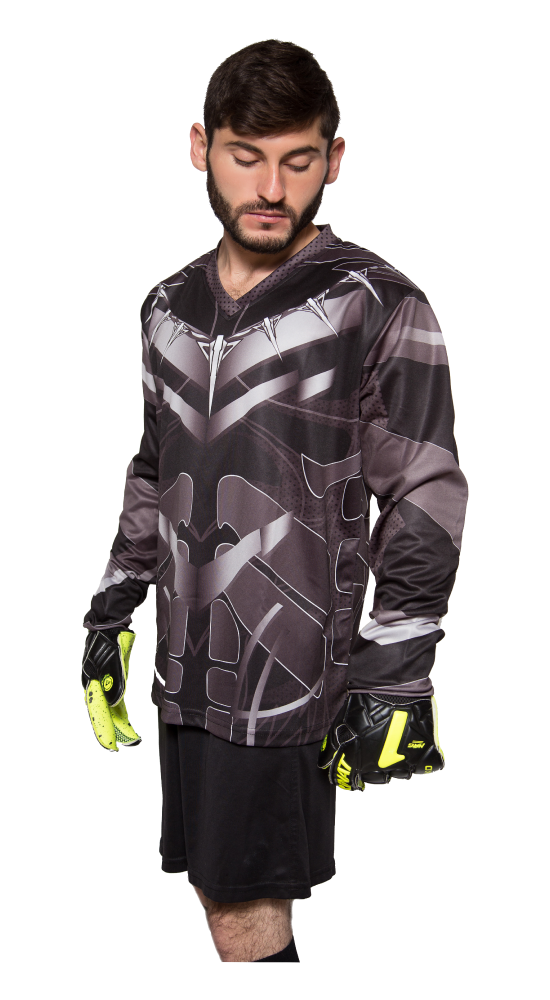 Black Panther Goalkeeper Jersey Number Included