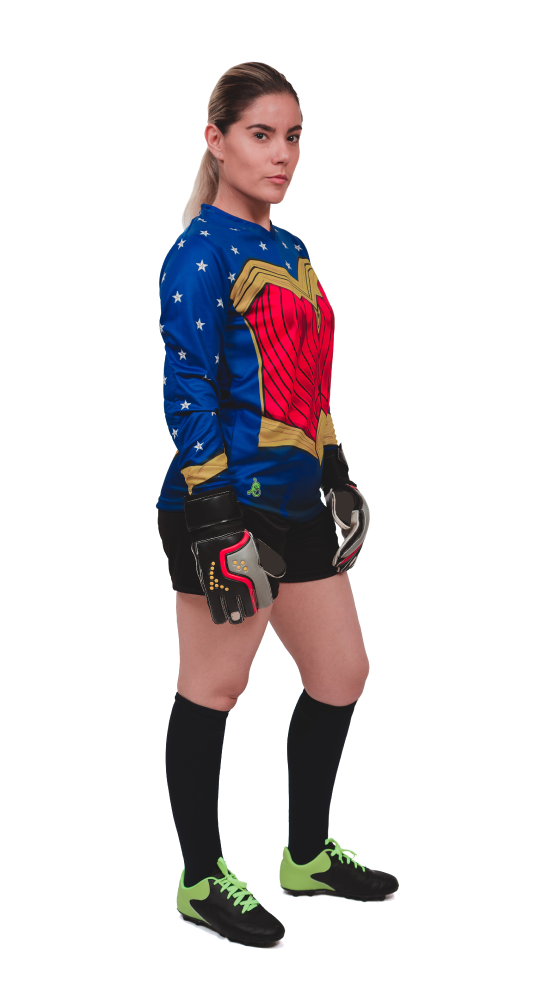 Wonder Women Goalkeeper Jersey Number Included