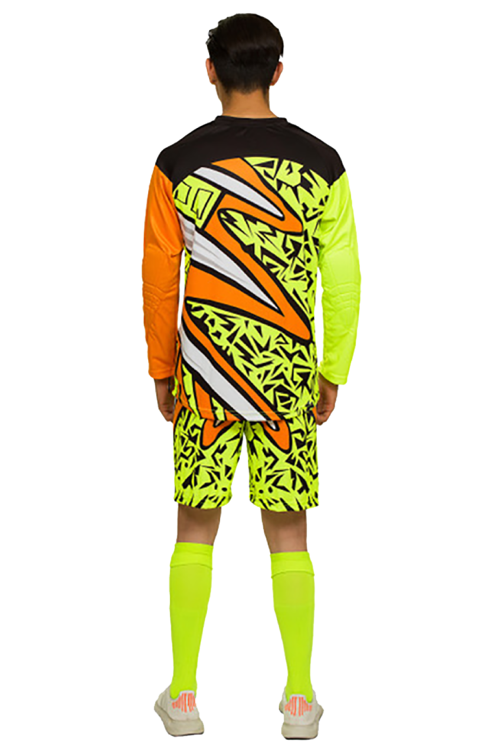 Calamity LS Long-Sleeve Goalkeeper Kit (Jersey+Short+Socks) Number Included