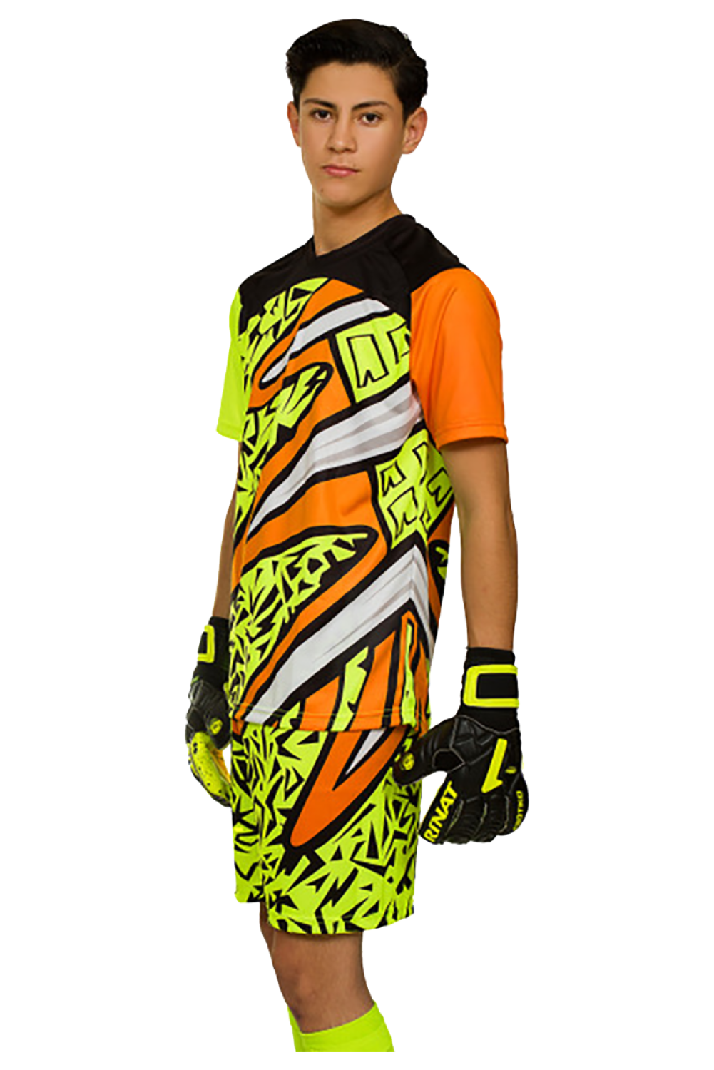 Calamity SS Goalkeeper Kit (Jersey+Short+Socks) Number Included