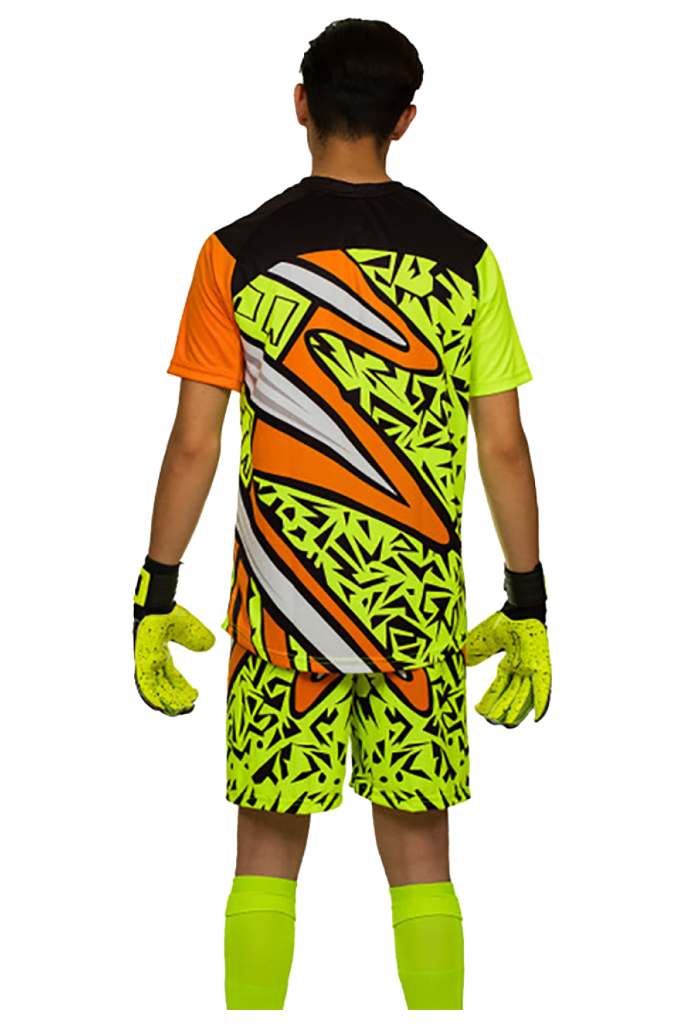 Calamity SS Goalkeeper Kit (Jersey+Short+Socks) Number Included