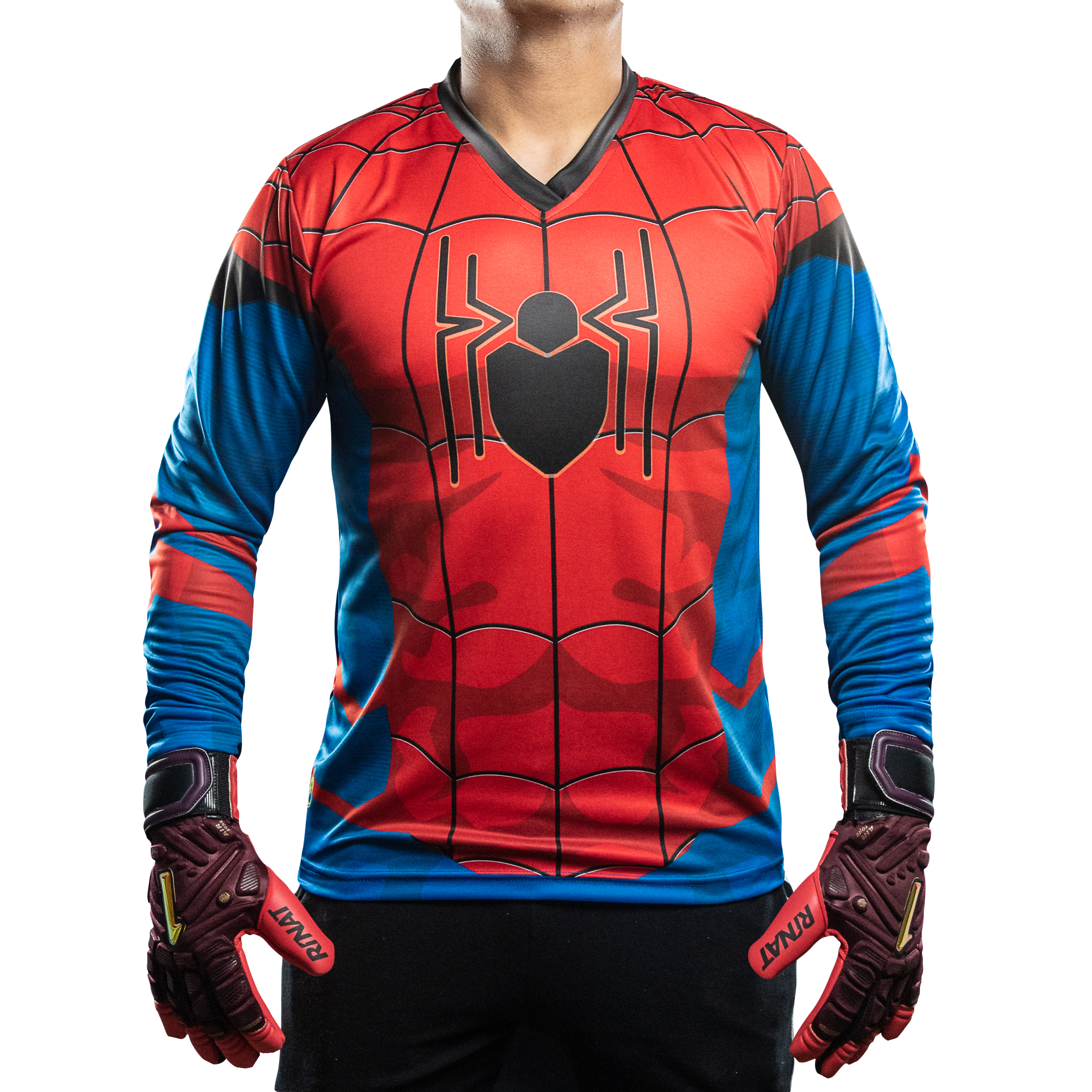 Red-Widow II Soccer Goalkeeper Jersey Number Included
