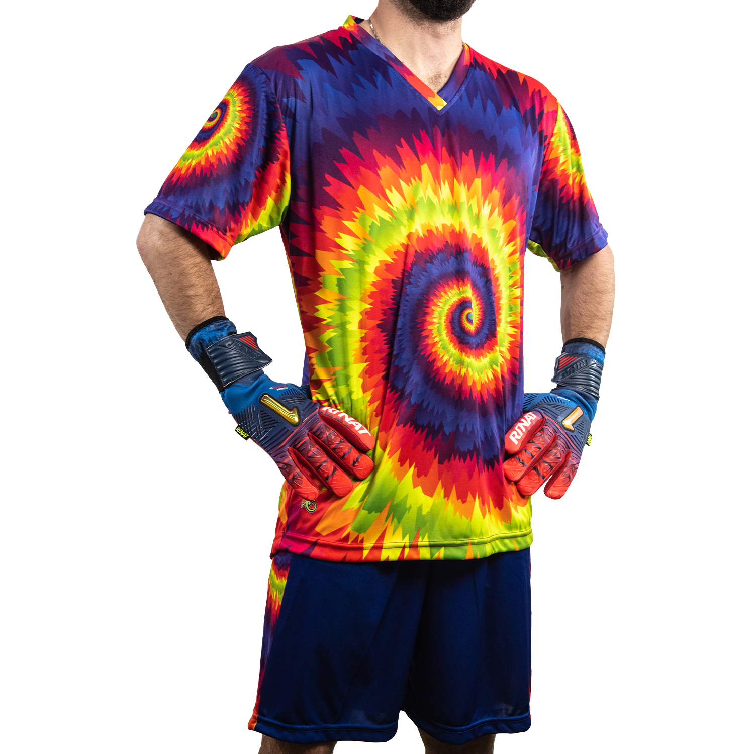 Twister III SS Short-Sleeve Goalkeeper Kit (Jersey+Short+Socks) Number Included