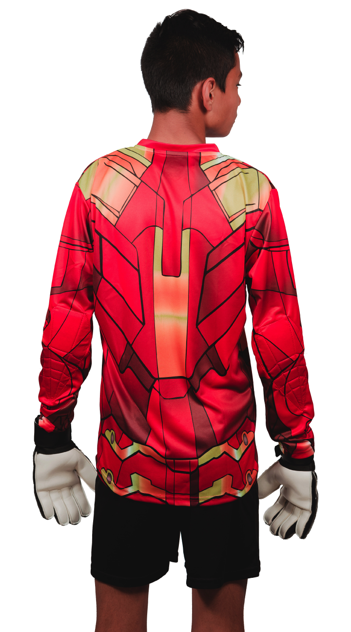 Cyborg Iron-Man Goalkeeper Jersey Number Included