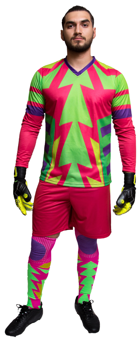 Brody I (Jorge Campos) Goalkeeper Kit (Jersey+Short+Socks) Number Included
