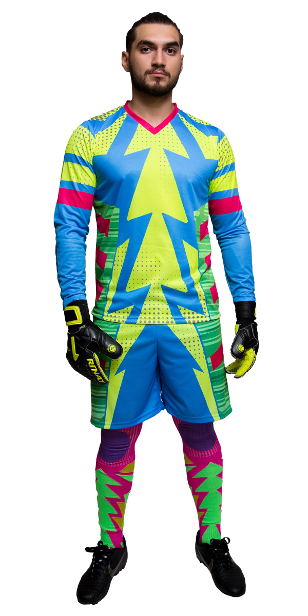 Brody II (Jorge Campos) Goalkeeper Kit (Jersey+Short+Socks) Number Included