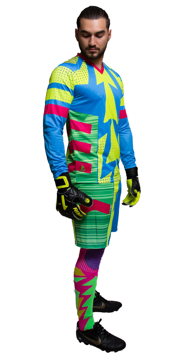 Brody II (Jorge Campos) Goalkeeper Kit (Jersey+Short+Socks) Number Included