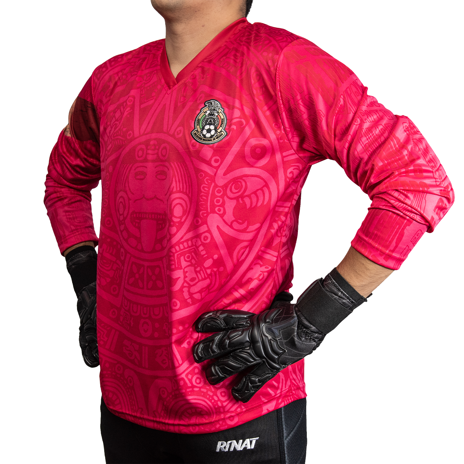 Mexico 98 Pink Goalkeeper Jersey Number Included