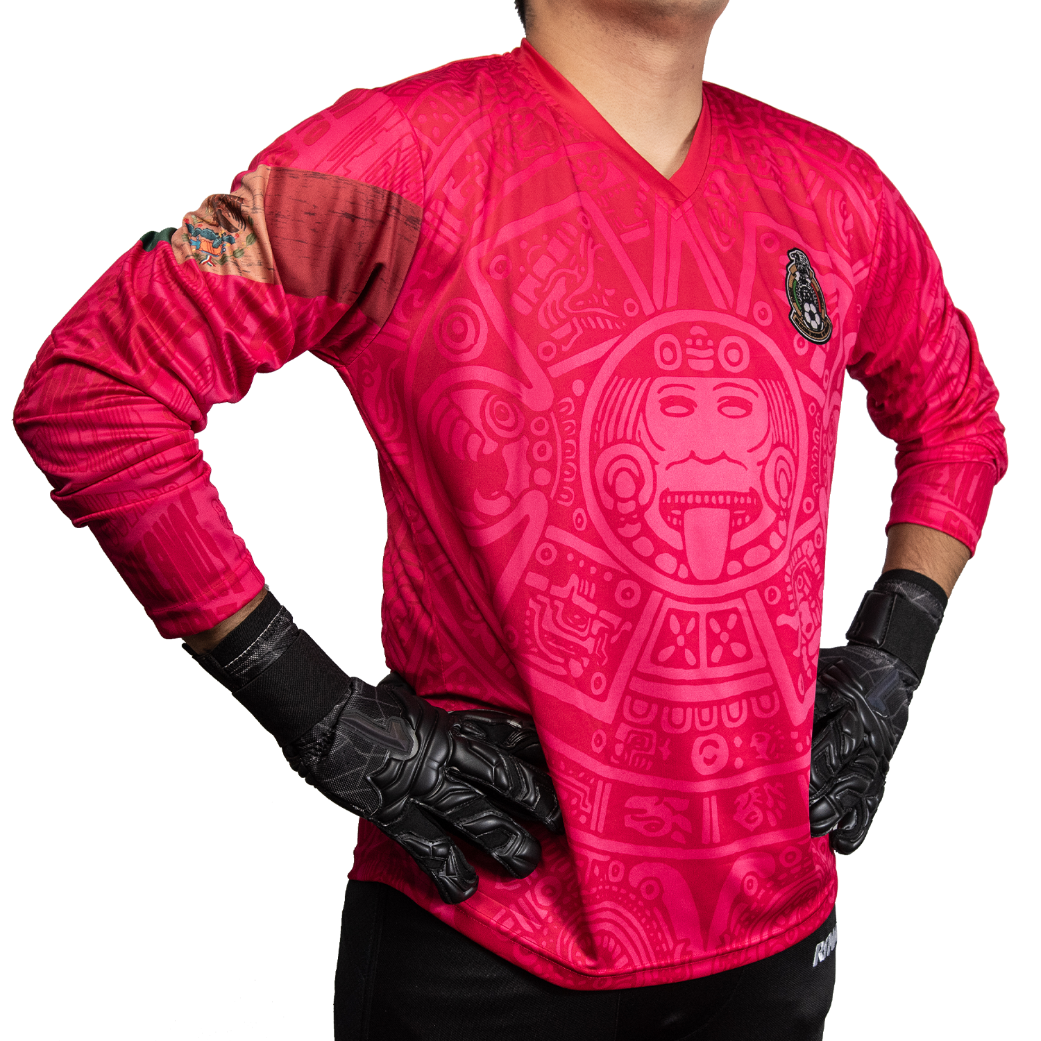 Mexico 98 Pink Goalkeeper Jersey Number Included